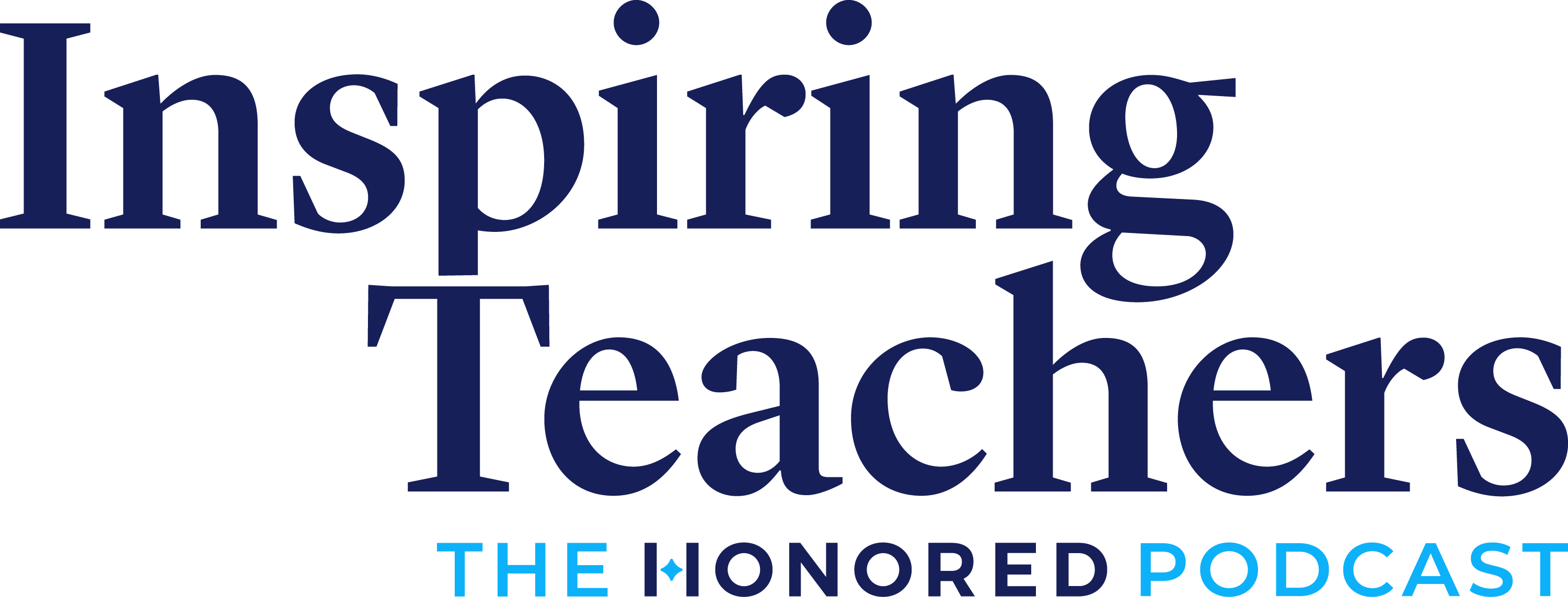 InspiringTeachers_TheHonoredPodcast_Logo_Blue